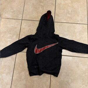 Nike Kids Black Hoodie 4t used like new condition Dry fit